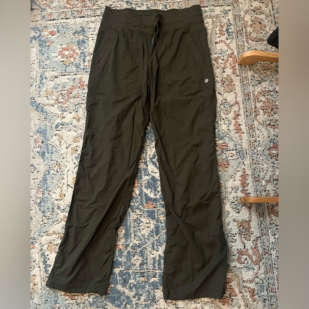 lululemon Dance Studio Pant in dark olive